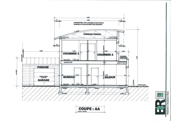Réaliser une maison RT 2012 en ossature bois proche de Rouen, 76.